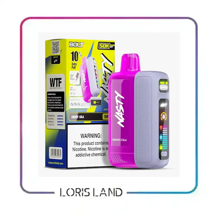 پاد یکبار مصرف چری کولا نستی ۵۰ هزار پاف